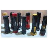 M - MIXED LOT OF FLASHLIGHTS (E105)