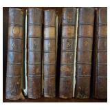 M - SIX ANTIQUE HARDBOUND BOOKS (L17)