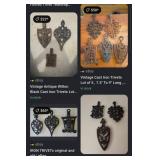 M - LOT OF VINTAGE TRIVETS (E71)