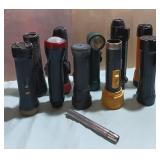 M - MIXED LOT OF FLASHLIGHTS (E107)