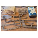M - VINTAGE TOOLS, RADIO, DOOR CHIMES (G215)