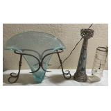 M - THREE DECORATIVE VASES (L53)