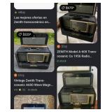 M - VINTAGE ZENITH TRANS-OCEANIC RADIO (L49)