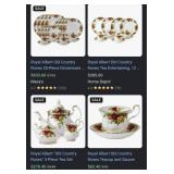 M - 150-PCS ROYAL ALBERT DISHWARE  (E149)