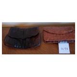 M - LOT OF TWO CLUTCH PURSES (N75)