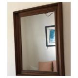 J2 - WALL MIRROR FRAMED 22X16' (A7)