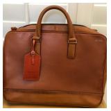 J2 - SHINOLA LEATHER COMPUTER BRIEFCASE (L28)