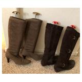J2 - TWO PAIR OF BOOTS SIZE 10 (M9)