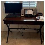 J2 - CAMPAIGN-STYLE DESK WITH CONTENTS (D39)
