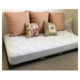 J2 - TWIN MATTRESS, ACCENT PILLOWS (A2)