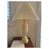 J2 - ALABASTER TABLE LAMP WITH SHADE (D13)