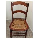 J2 - VINTAGE CHAIR WITH CANE SEAT (A90)