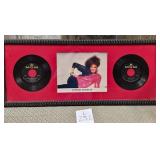 11 - CONNIE FRANCIS TRIBUTE FRAMED (L252)