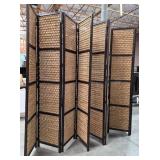 11 - FOUR-PANEL & THREE-PANEL RATTAN SCREENS