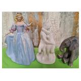 11 - ASSORTED PROCELAIN FIGURINES
