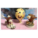 11 - AMERICAN EAGLE & DECORATIVE EGG (L135)
