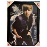 11 - JUSTIN BIEBER ART FRAMED (L271)