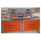11 - THREE MARANTZ INDUSTRIAL CASES(P133)