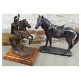 11 - USC TROJAN & HORSE SCULPTURES (P90)