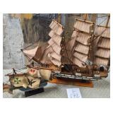 11 - TWO REPLICA SHIPS (L172)
