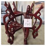 11 - VINTAGE WOODEN STAND (L170)