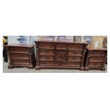 11 - MATCHING DRESSER & NIGHTSTANDS (L43)