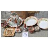 11 - VINTAGETEAPOT, BOWLS, ASHTRAY, BELL (L195)