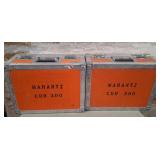 11 -  TWO MARANTZ INDUSTRAIL 14X17  CASES(P136)