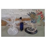 11 - ASSORTED GLASS BIRD DECOR ITEMS(P107)