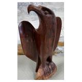 11 - CARVED WOOD EAGLE 14'T (P22)