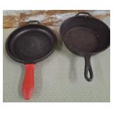 11 - VINTAGE LODGE CAST IRON PANS