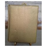 11 - VINTAGE ILLUSTRATED BIBLE WITH STAND (A45)