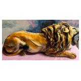 11 - LION SCULPTURE 18X38' (L255)