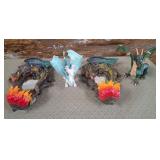 11 -LOT OF DRAGON FANTASY COLLECTIBLES (P130)