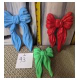 11 - THREE PIECES WALL DECOR (L93)