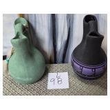 11 - TWO SOUTHWESTERN STYLE VASES (L98)