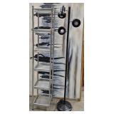11 - MESHWORKS RACK & FLOOR LAMP (L32)