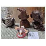 11 - LOT OF AMERICAN EAGLE COLLECTIBLES (L241)