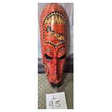 11 - INDONESIAN DECORATIVE MASK (L95)