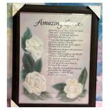 11 - AMAZING GRACE ART FRAMED 32X26' (L269)