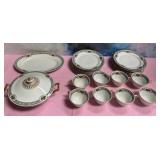 11 - 20 PIECES BAVARIAN DISHWARE (L120)