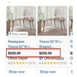 11 - HOME OFFICE CORNER DESK/WORK TABLE/BOOKCASE