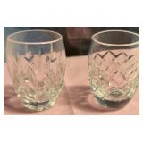 11 - TWO WATERFORD CRYSTAL TUMBLERS (L110)