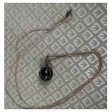 11 - STERLING SILVER PENDANT NECKLACE (P56)