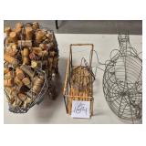 11 - CORK COLLECTION, EGG BASKETS (L184)