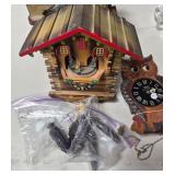11 - VINTAGE CUCKOO & OWL CLOCKS (L125)