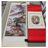11 - TWO PIECES SCROLL ARTWORK (L156)