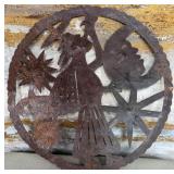 11 - HANDMADE HAITIAN METAL WALL SCULPTURE (P13)