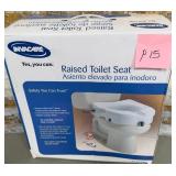 11 - INVACARE RAISED TOILET SEAT (P15)