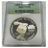 1983 -S OLYMPIC PR70 SILVER